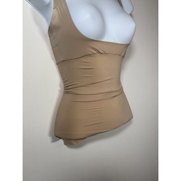 SPANX Open Bust Cami Tank Slimming Shapewear Camisole Intimate Layer Nude Small - Picture 3 of 6